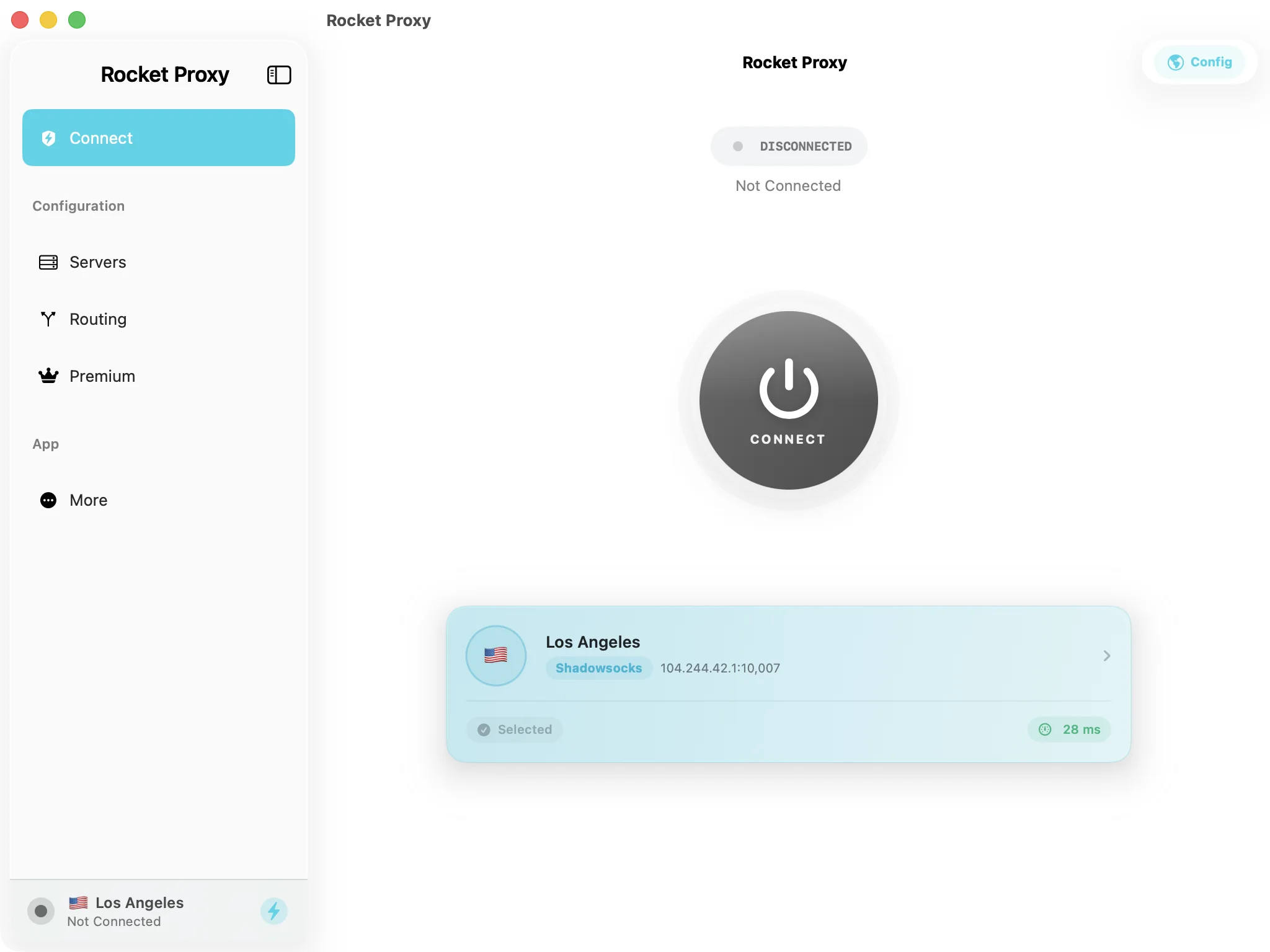 Rocket Proxy on Mac